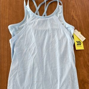 ALL IN MOTION Girls layered tank